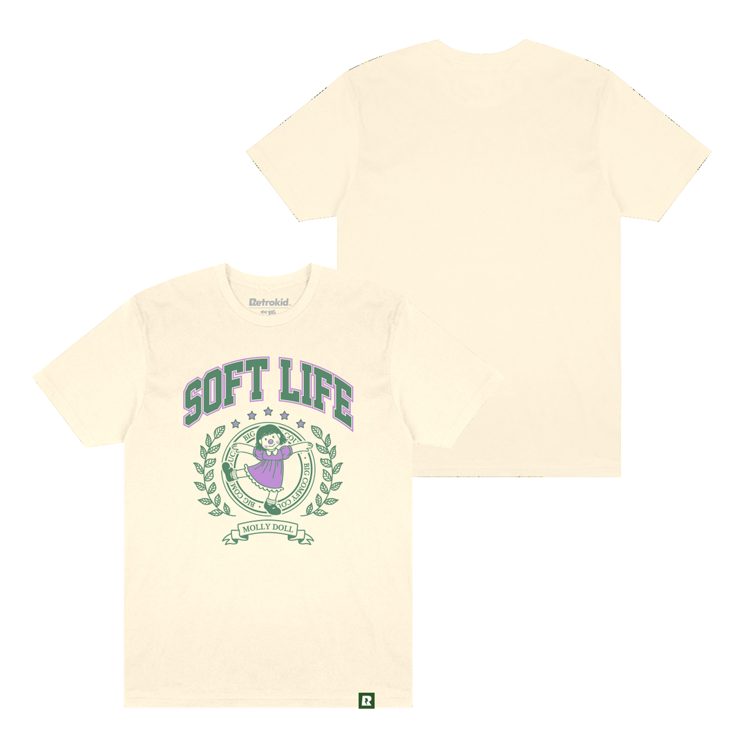 Big Comfy Couch Soft Life T-shirt - Ivory