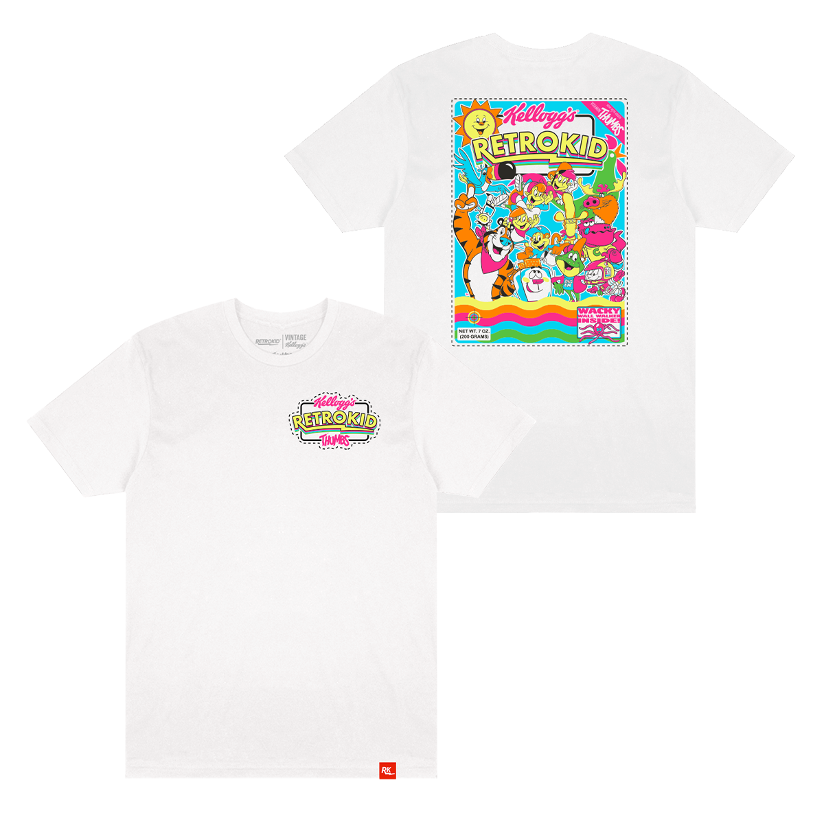 Kellogg's x Thumbs Cereal All-Stars T-Shirt - White – Retrokid.ca