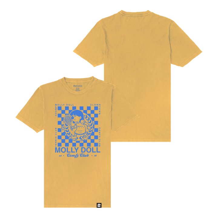 Big Comfy Couch Comfy Club T-shirt - Vintage Mustard