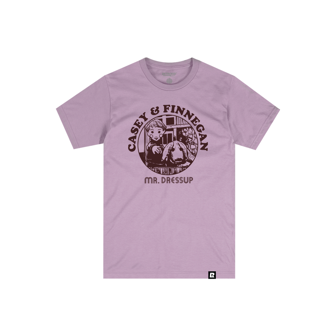 CBC Mr.Dressup Casey & Finnegan T-Shirt - Lilac