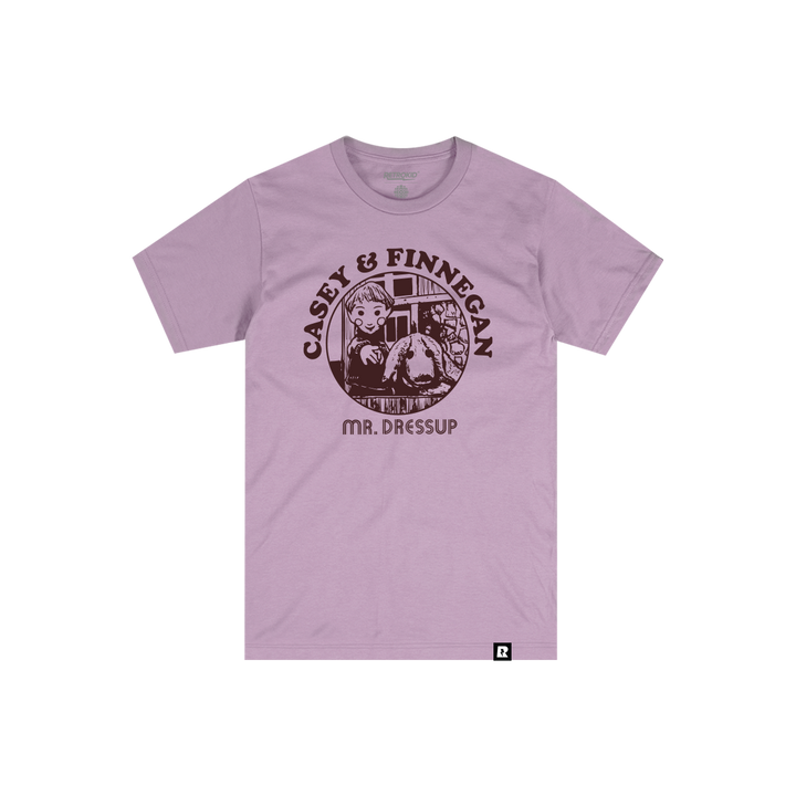 CBC Mr.Dressup Casey & Finnegan T-Shirt - Lilac