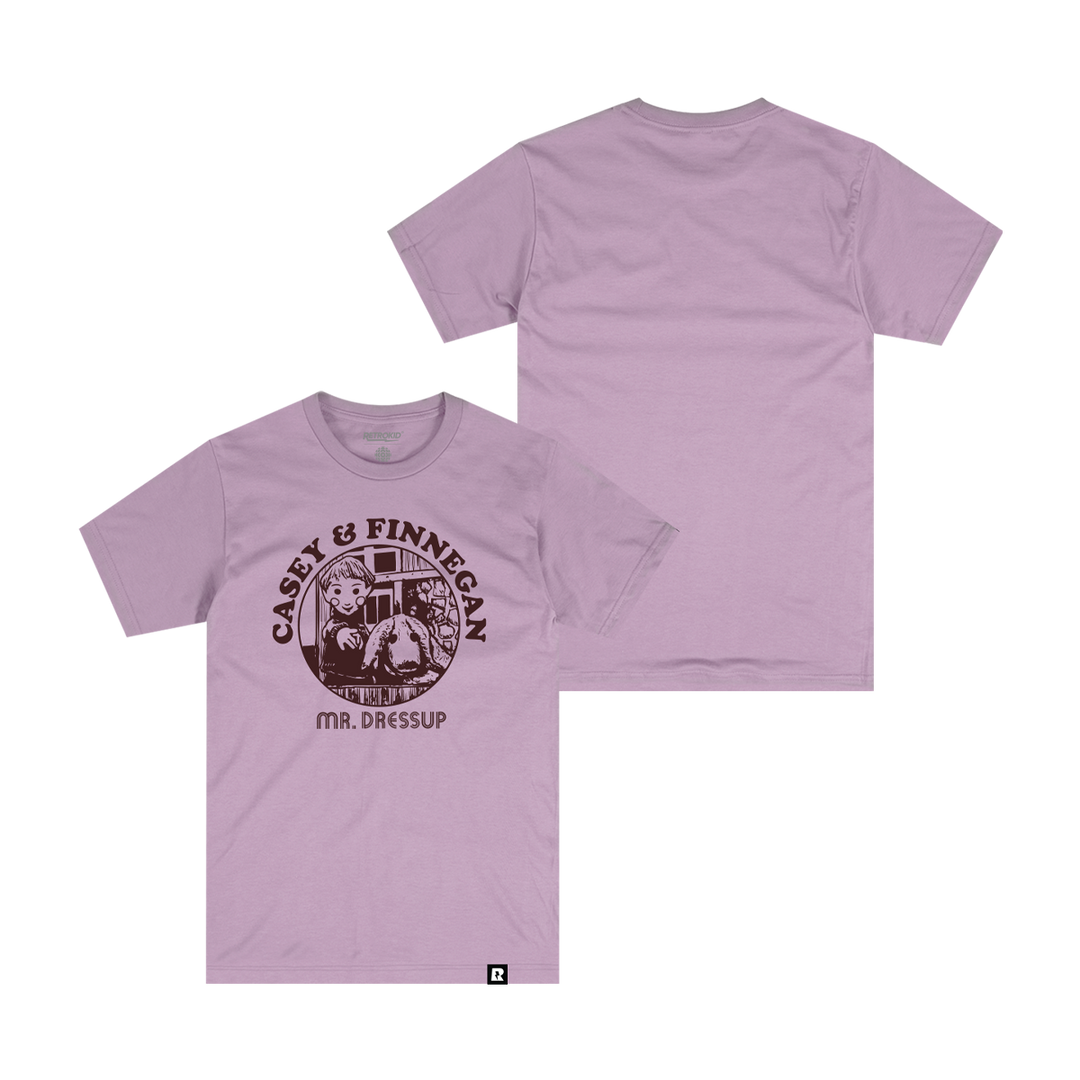 CBC Mr.Dressup Casey & Finnegan T-Shirt - Lilac