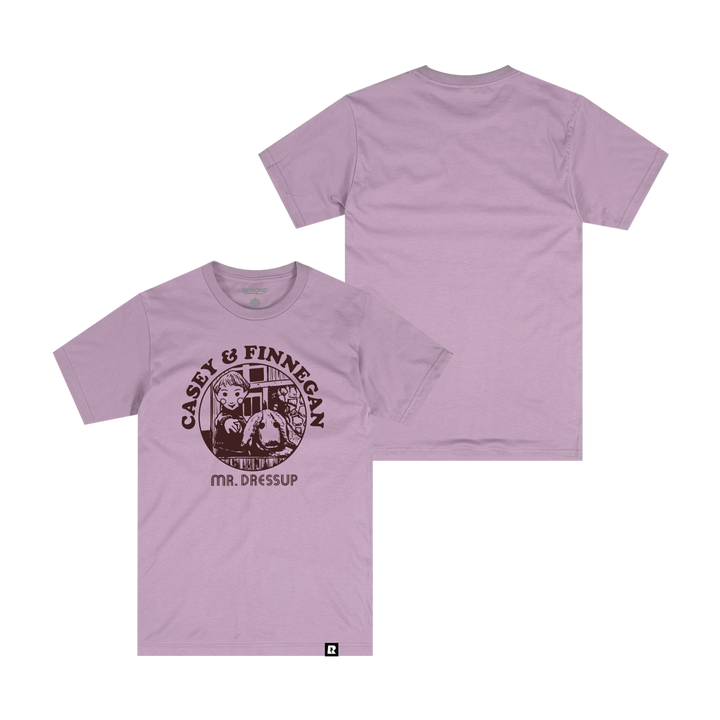 CBC Mr.Dressup Casey & Finnegan T-Shirt - Lilac