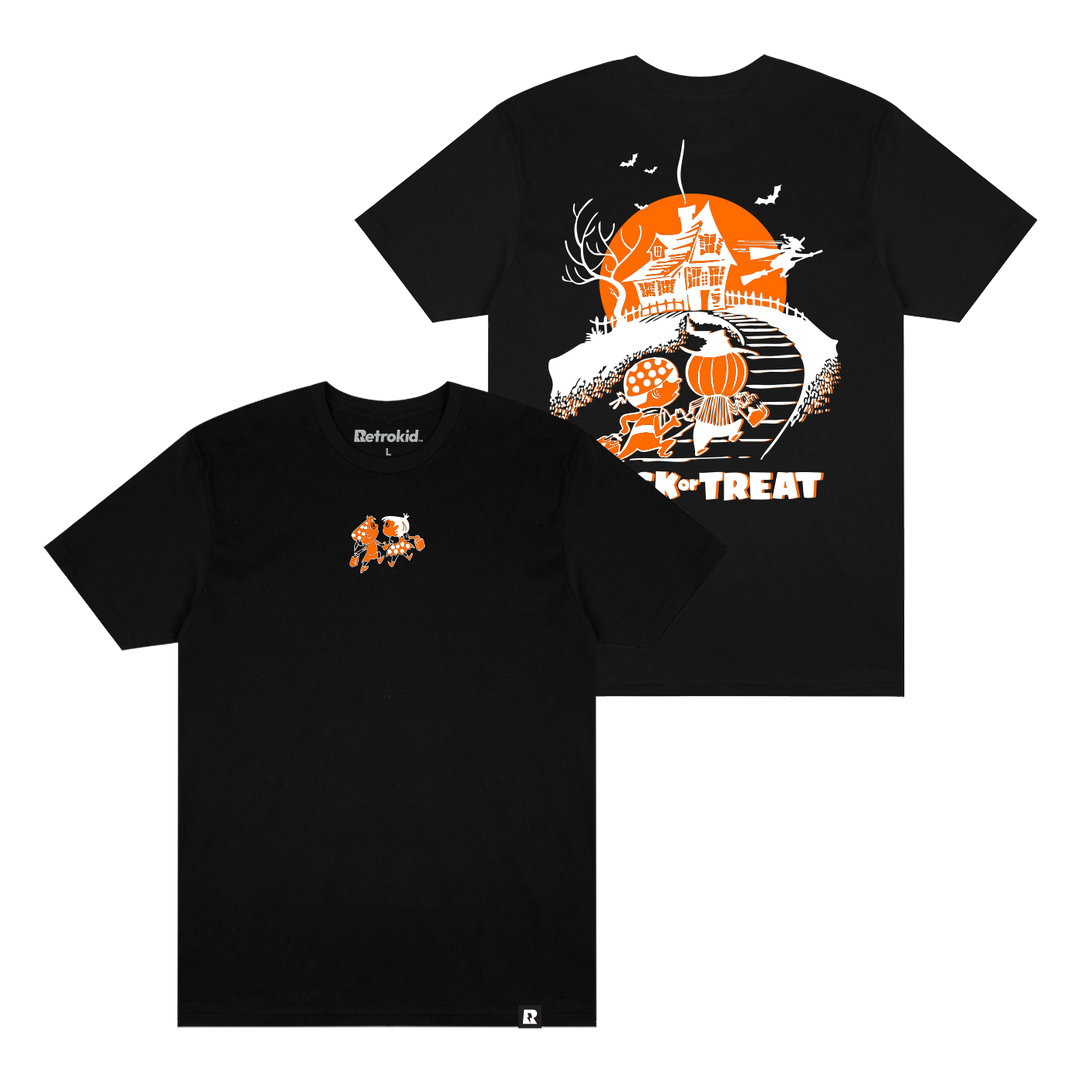 Retrokid Originals Treat Street T-Shirt - Black