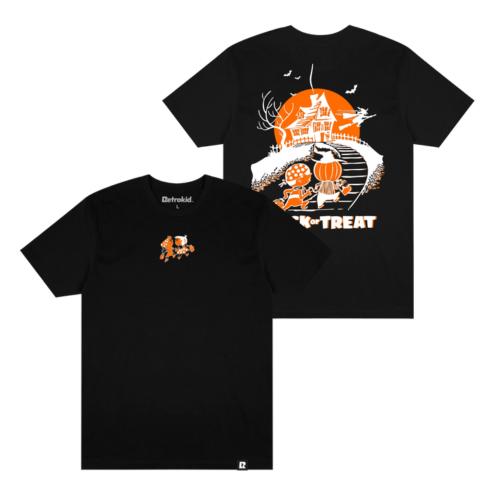 Retrokid Originals Treat Street T-Shirt - Black