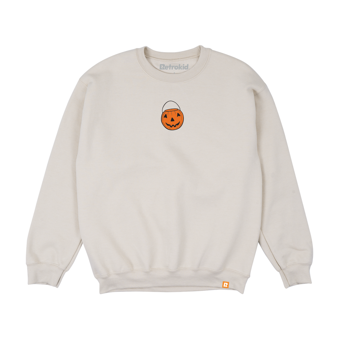 Retrokid Originals Trick R Treat Crewneck - Sand