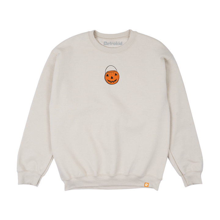 Retrokid Originals Trick R Treat Crewneck - Sand