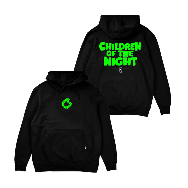 Retrokid Originals Vampire Glow Hoodie - Black