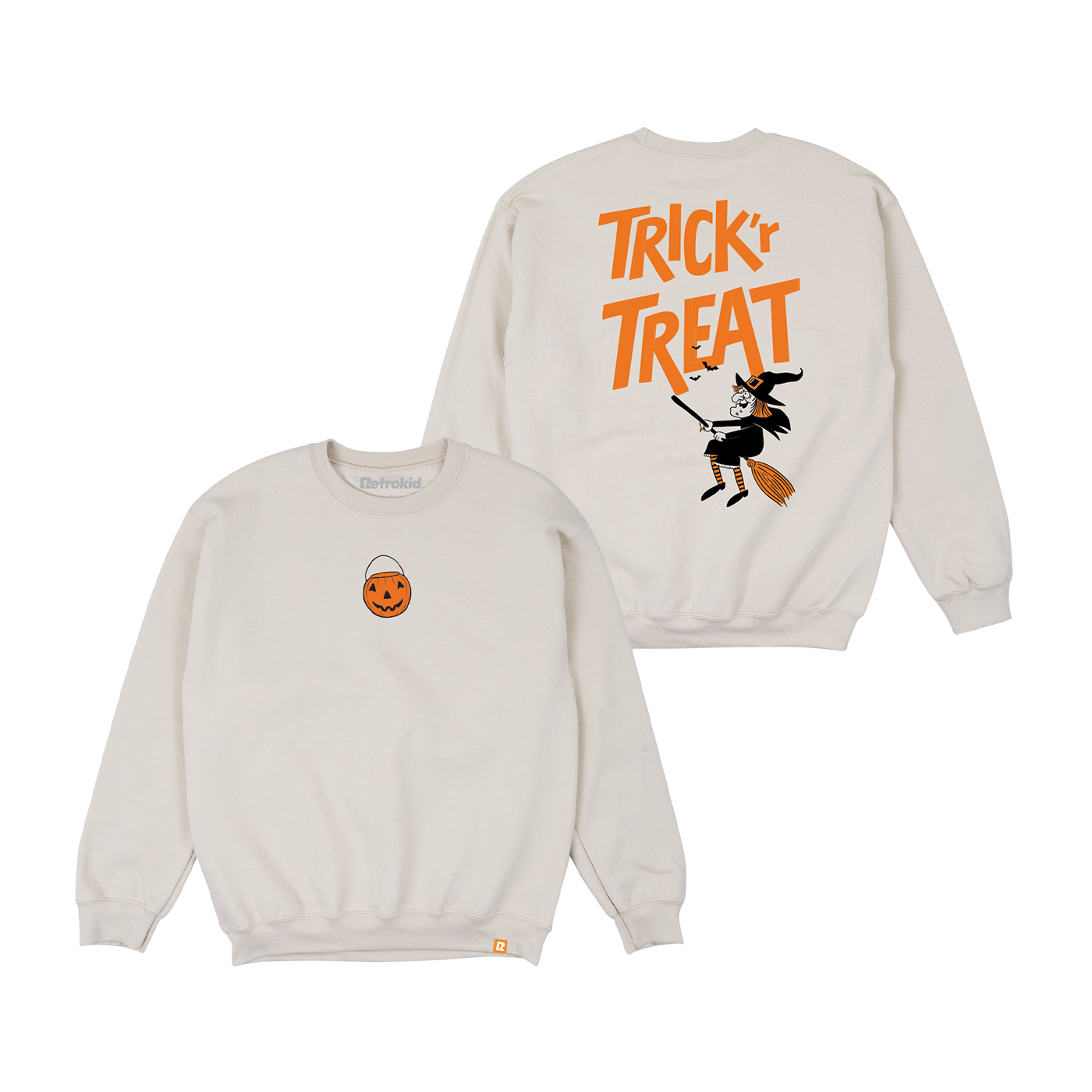 TRICK ORB SWEAT SHIRT バットウィングフーディー Retrokid-