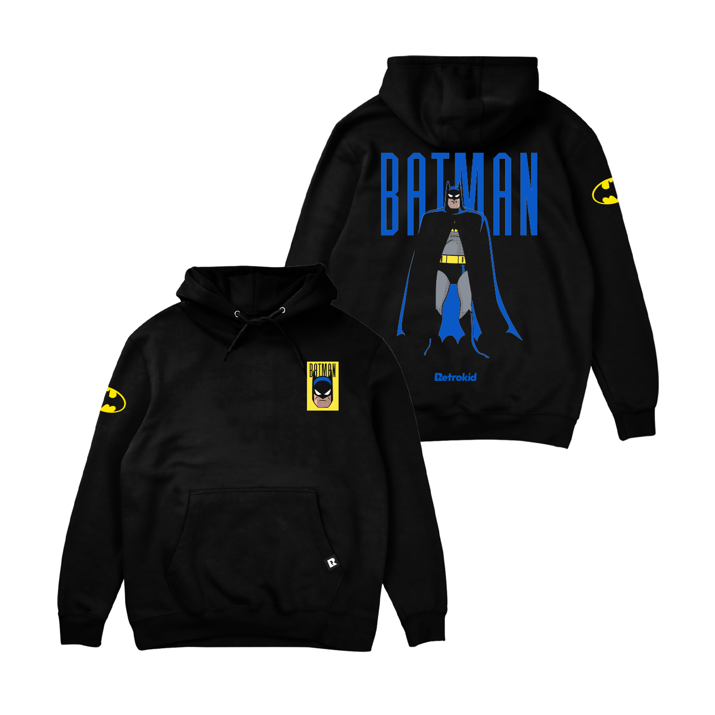 Batman The Animated Series Vengeance Hoodie - Black – Retrokid.ca
