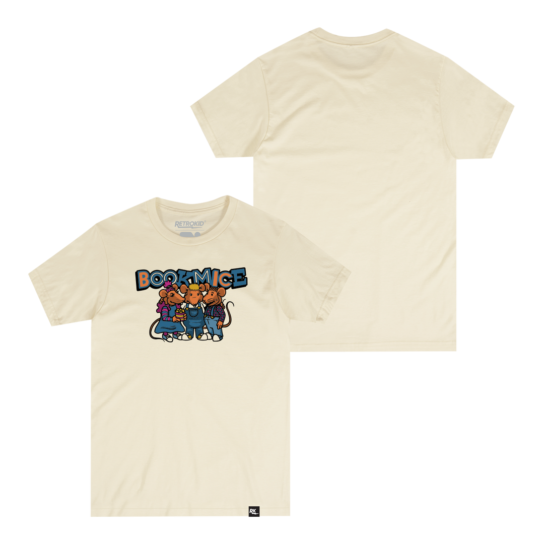 TVO Bookmice Tee - Ivory