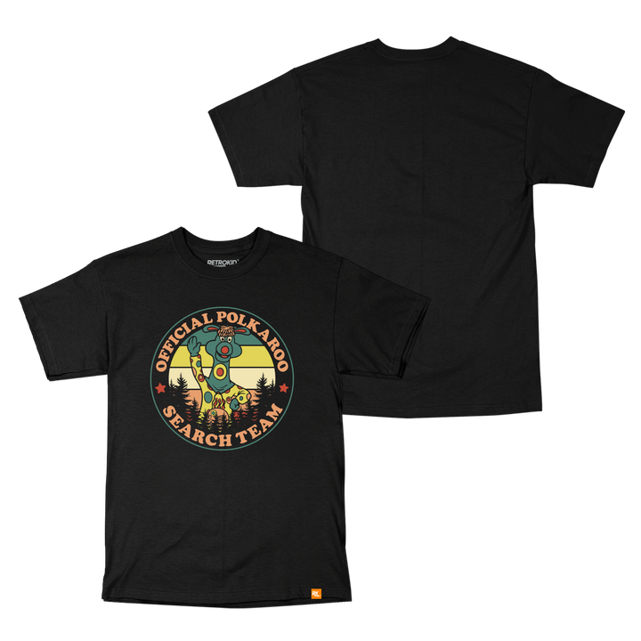 TVO Polkaroo Search Team Tee - Black