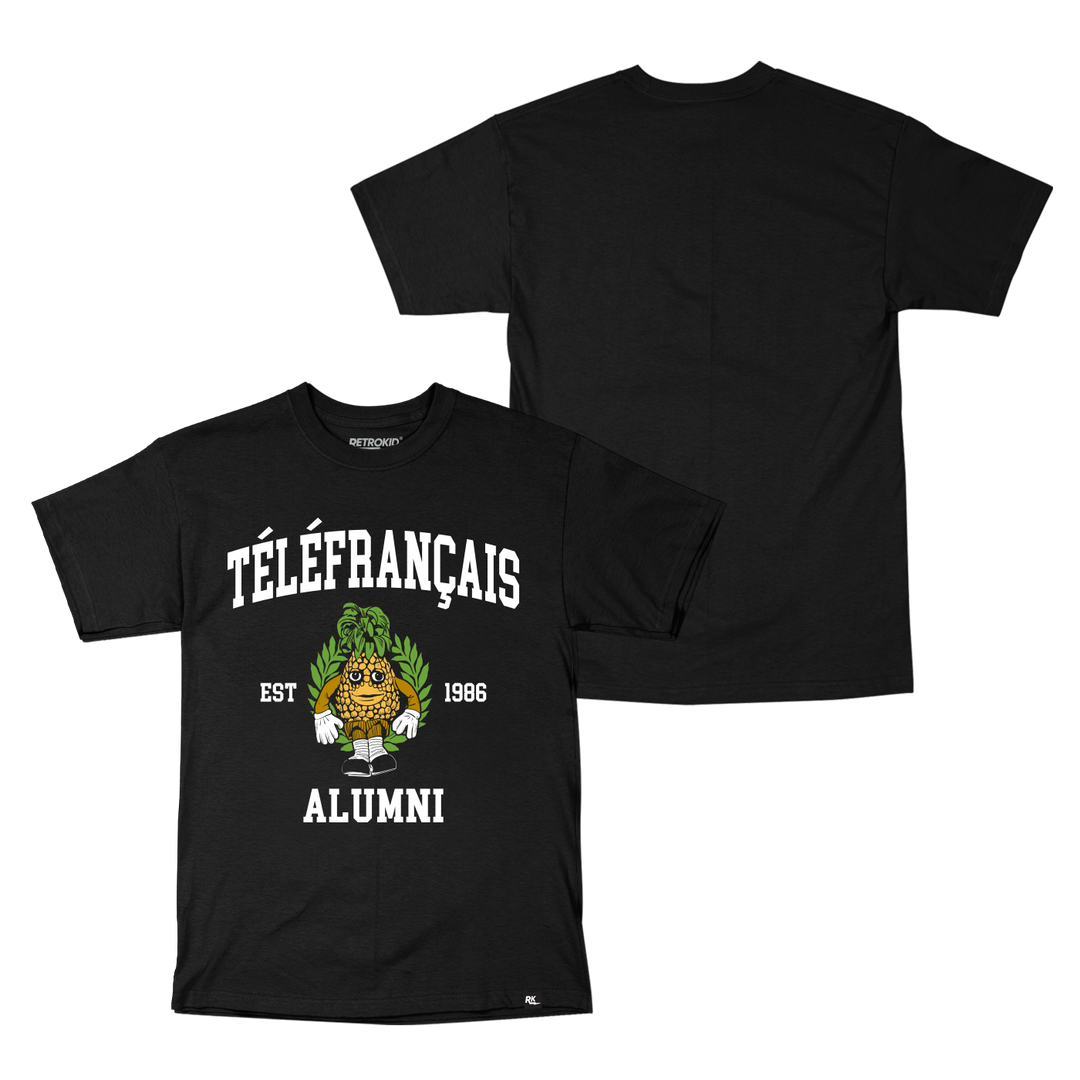 TVO Téléfrançais Alumni Tee - Black
