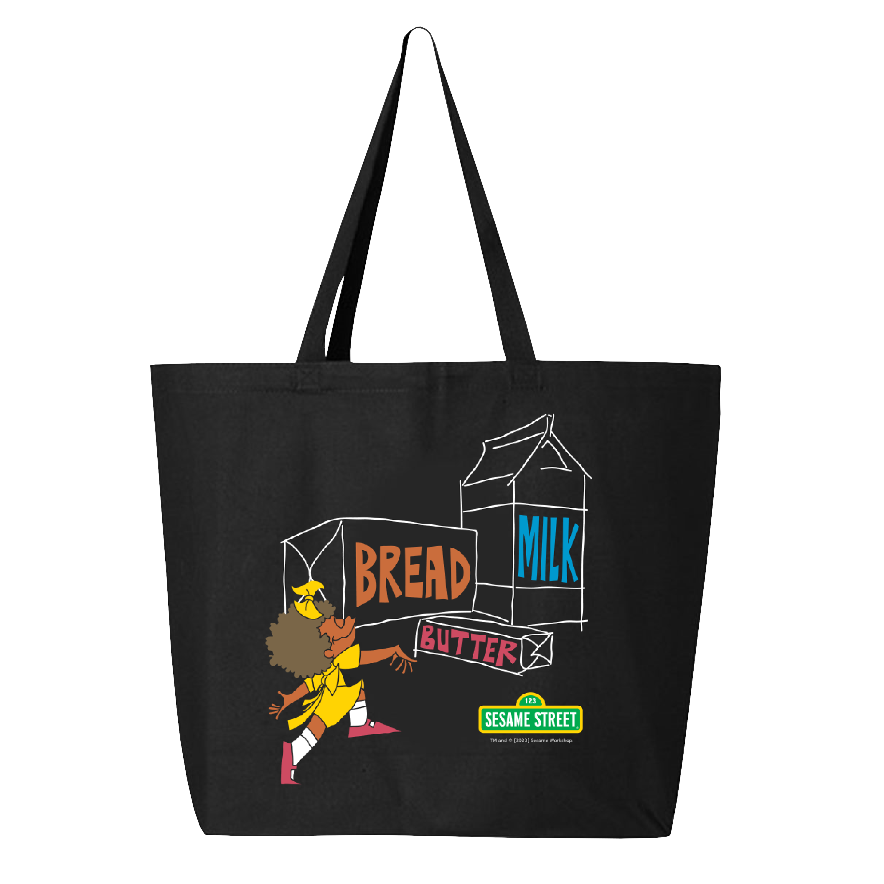 Sesame Street I Remember Tote Black Retrokid