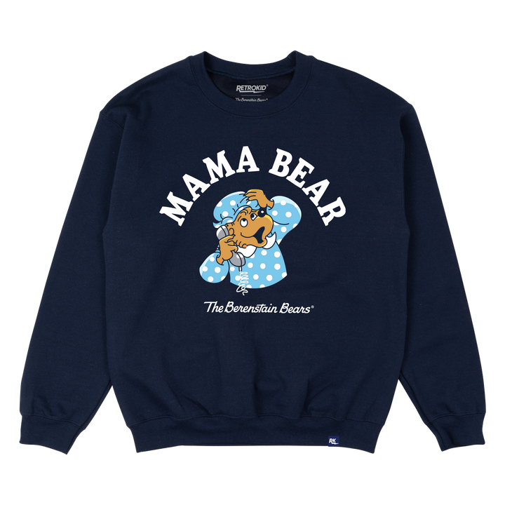 Berenstain Bears Mama Bear Crew - Navy