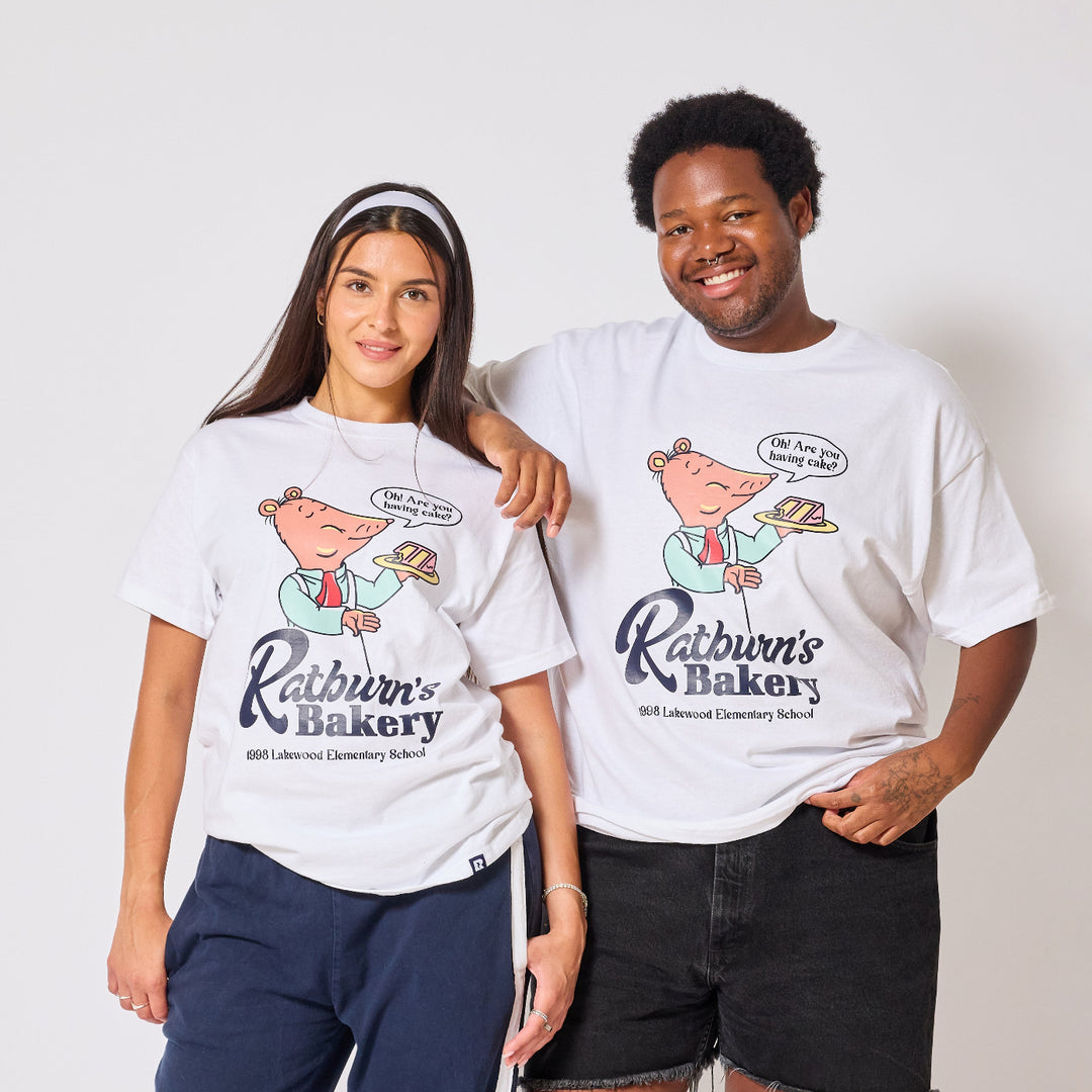 Arthur Ratburn's Bakery T-Shirt - White