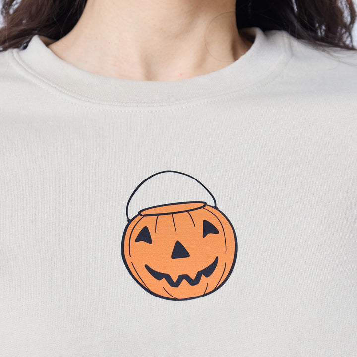 Retrokid Originals Trick R Treat Crewneck - Sand