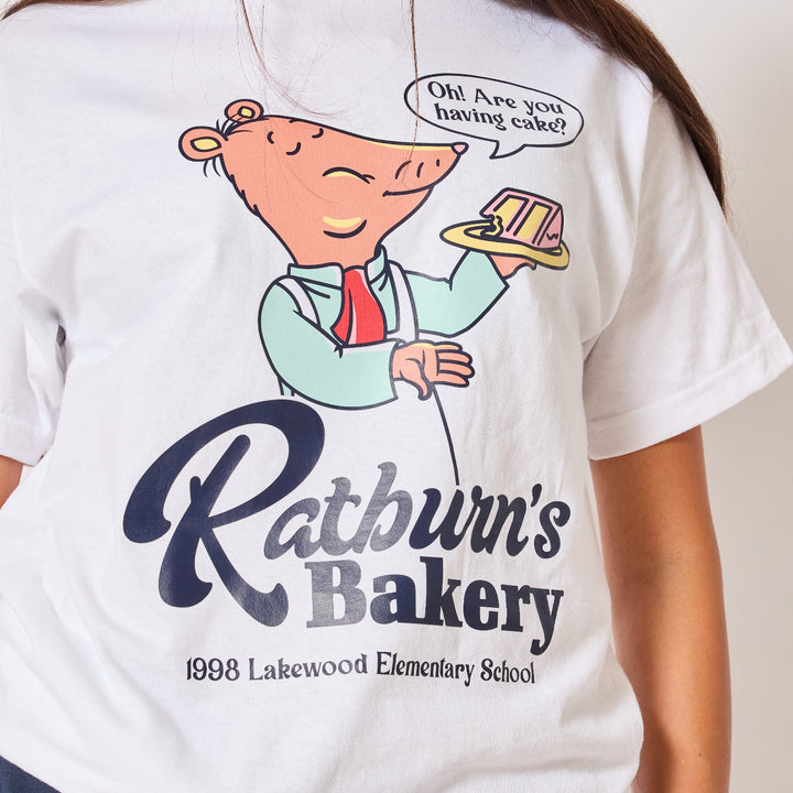 Arthur Ratburn's Bakery T-Shirt - White