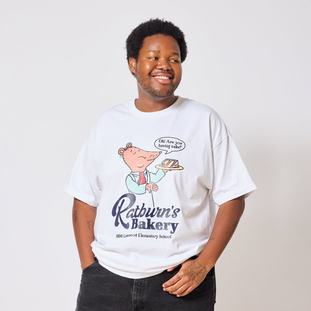 Arthur Ratburn's Bakery T-Shirt - White
