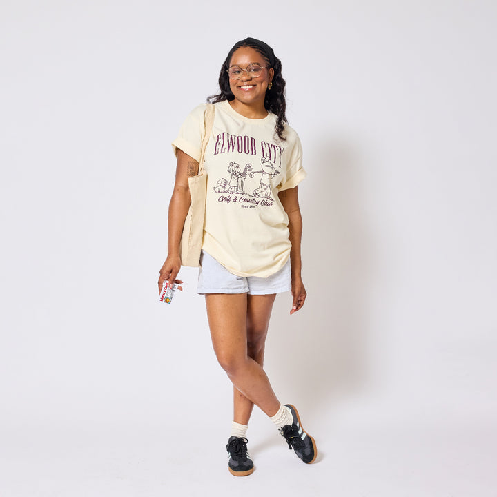 Arthur Elwood City Country Club T-Shirt - Ivory