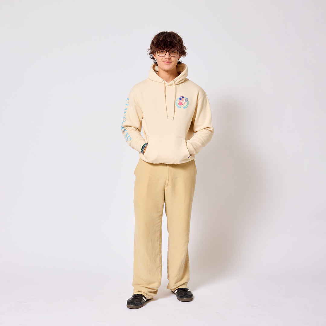 Arthur Elwood City Country Club Hoodie - Ivory