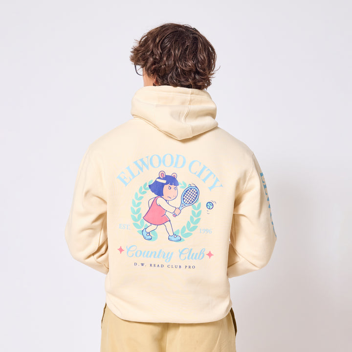 Arthur Elwood City Country Club Hoodie - Ivory