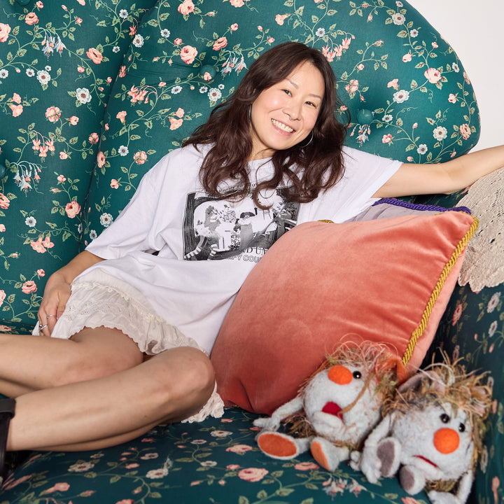 Big Comfy Couch All Over & Under T-shirt - White