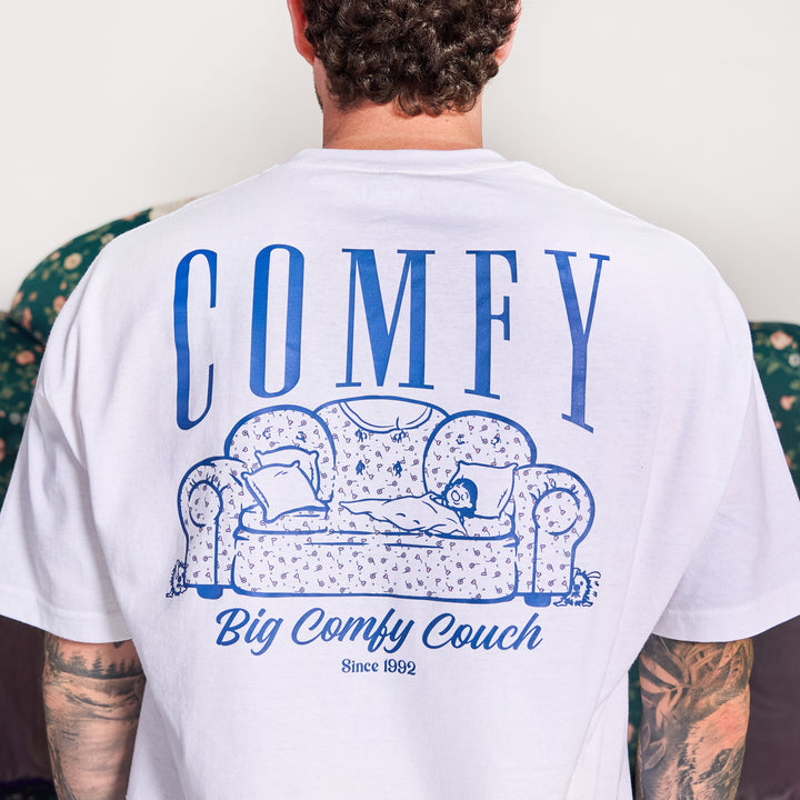 Big Comfy Couch Comfy T-shirt - White