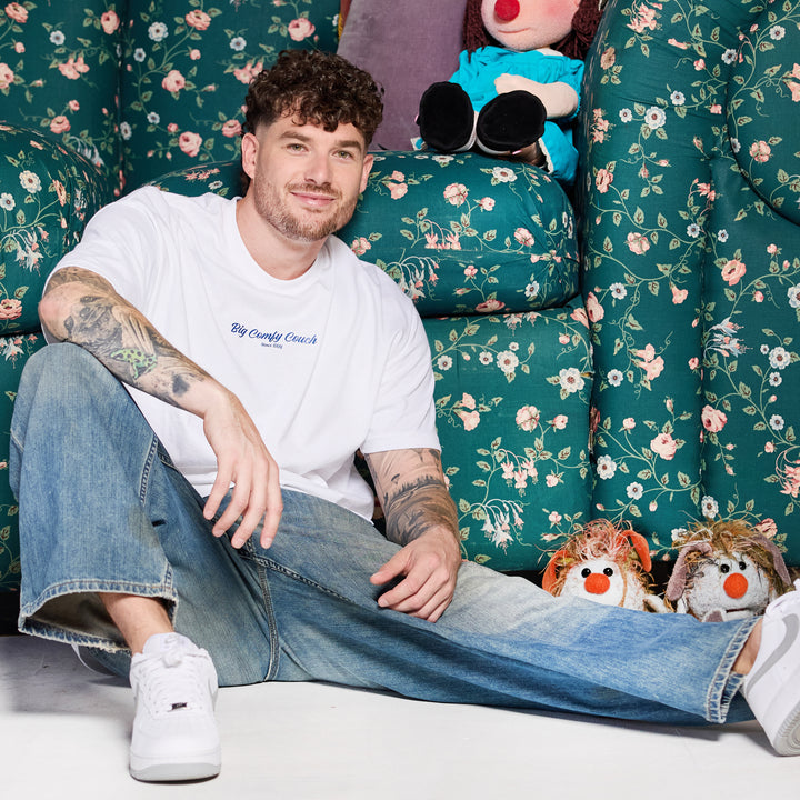 Big Comfy Couch Comfy T-shirt - White