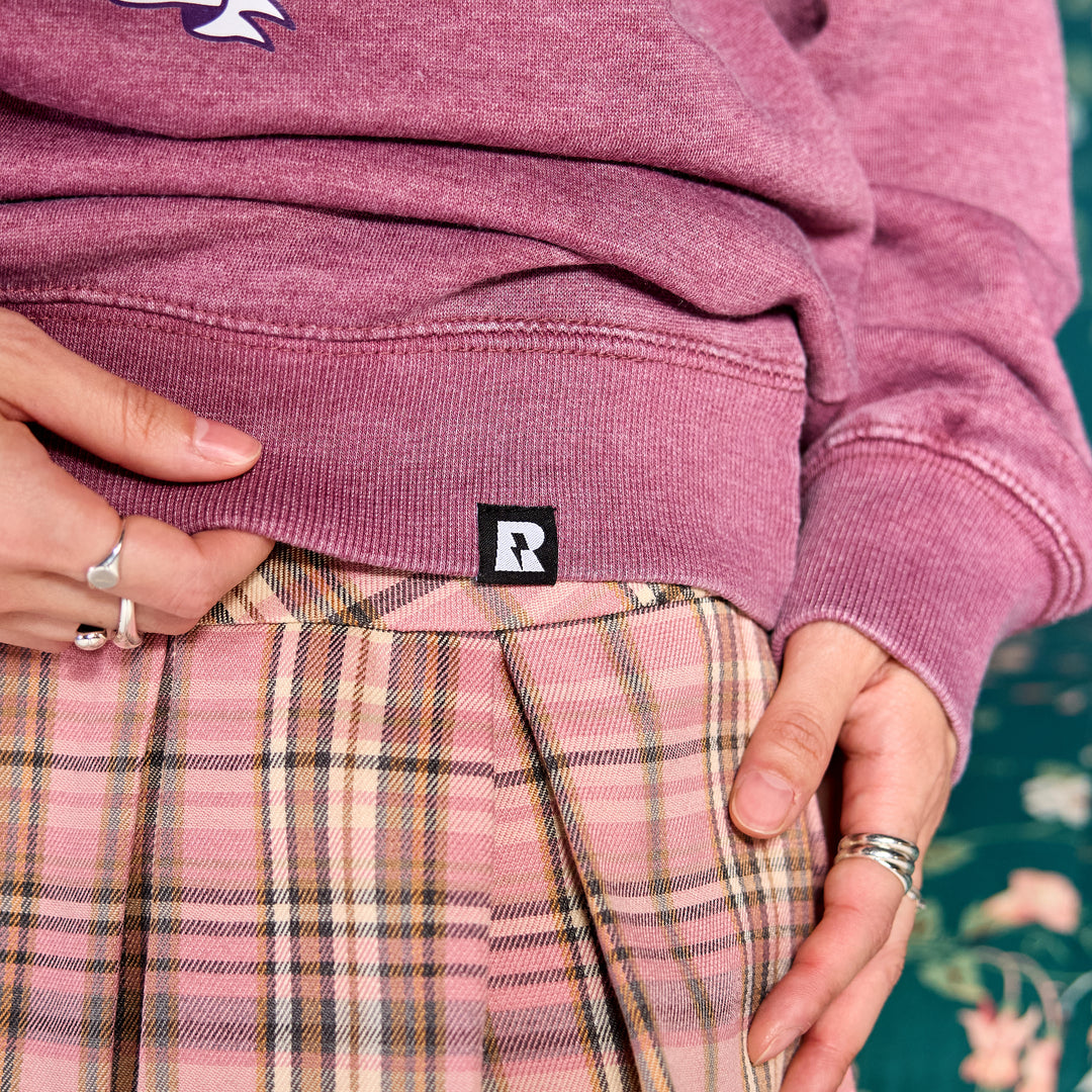 Big Comfy Couch Soft Life Crew - Vintage Berry