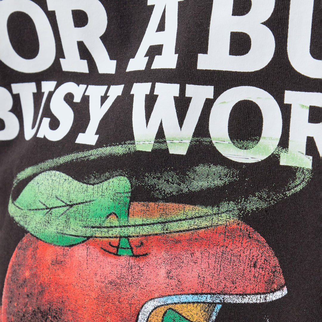 Richard Scarry Busy World T-shirt - Black