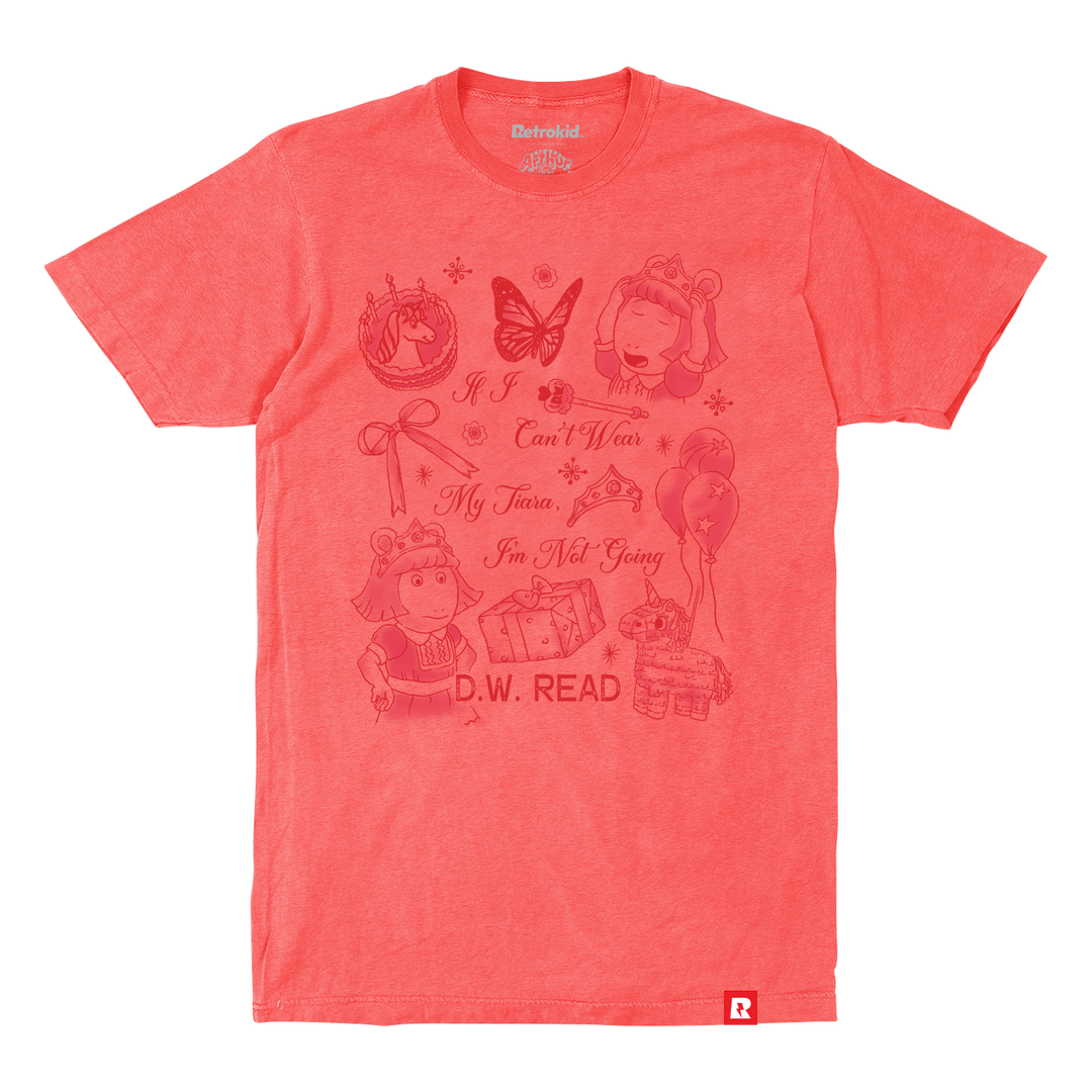 Arthur D.W. Read Not Going T-Shirt - Watermelon