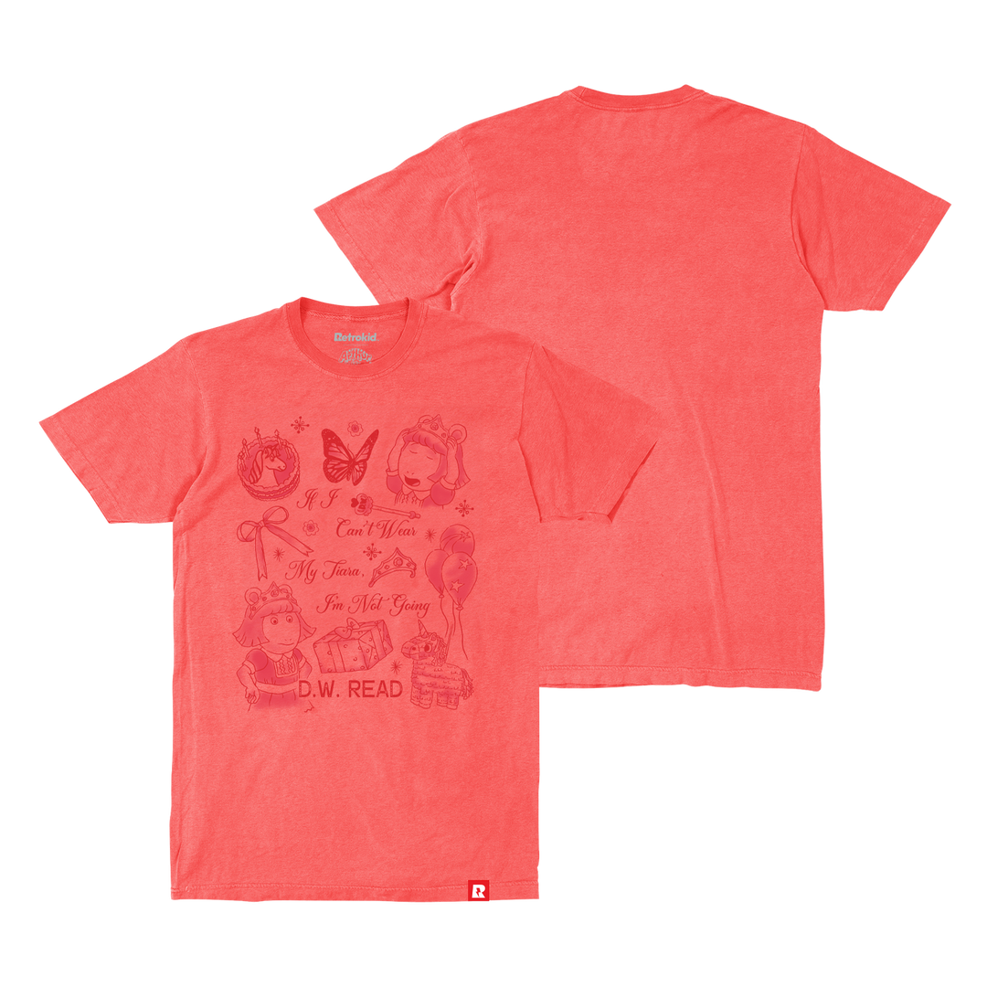 Arthur D.W. Read Not Going T-Shirt - Watermelon