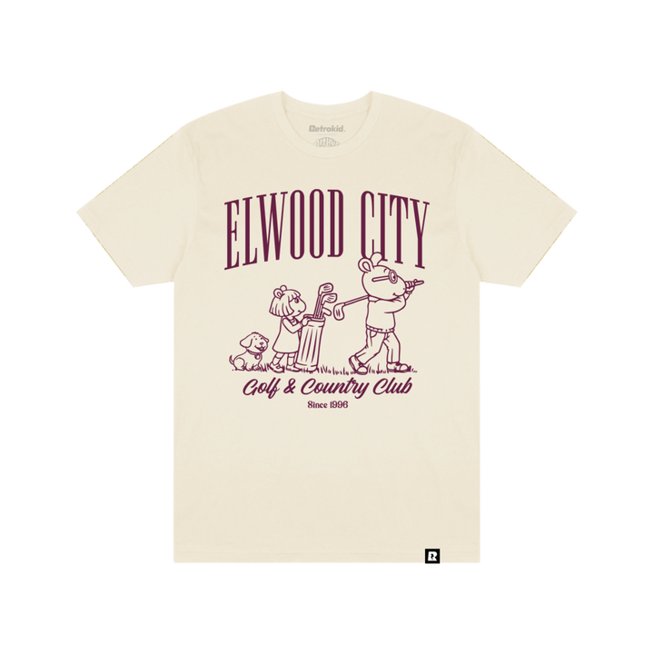Arthur Elwood City Country Club T-Shirt - Ivory