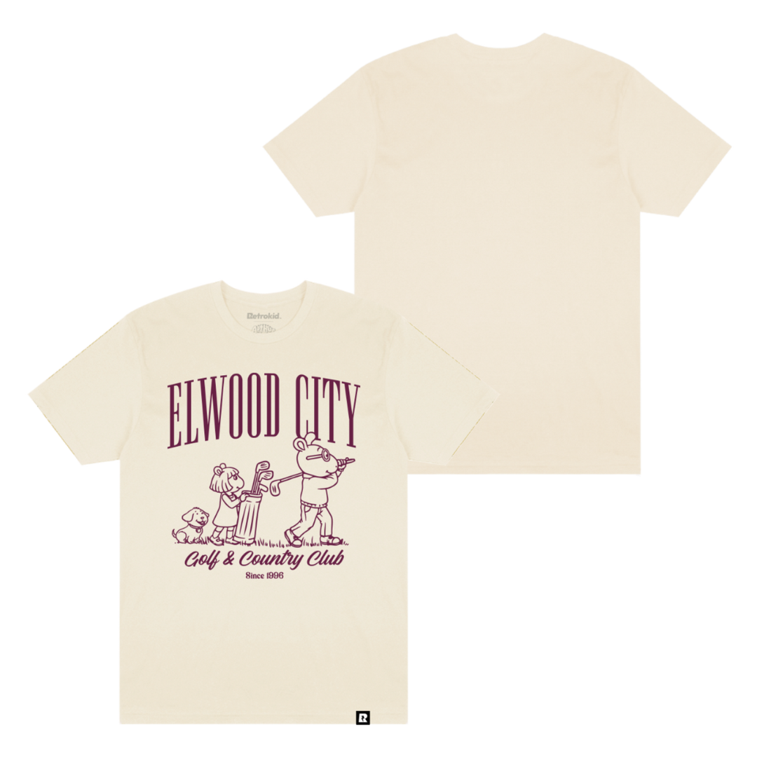 Arthur Elwood City Country Club T-Shirt - Ivory