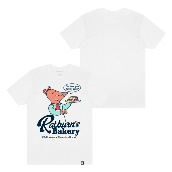 Arthur Ratburn's Bakery T-Shirt - White