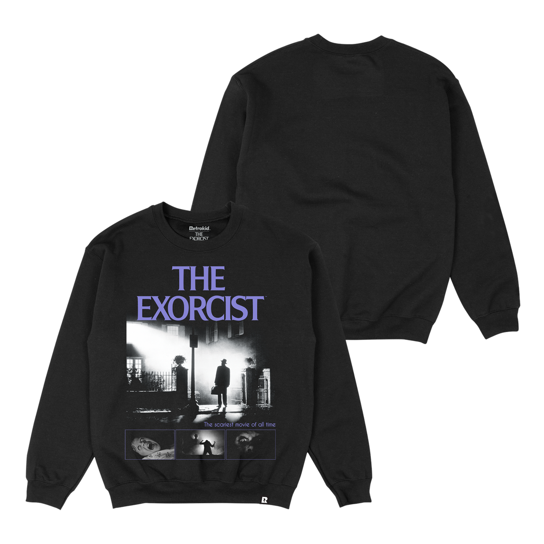 The Exorcist Logo Crewneck - Black