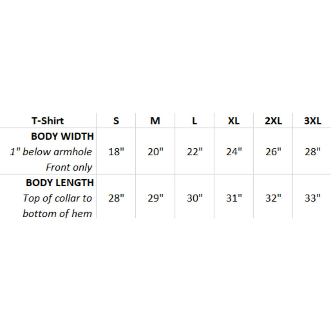 RETROKID x Big Comfy Couch Dust Bunnies Sizing Chart