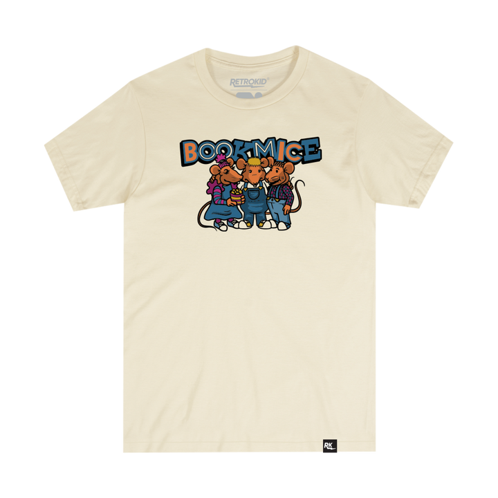 TVO Bookmice Tee - Ivory