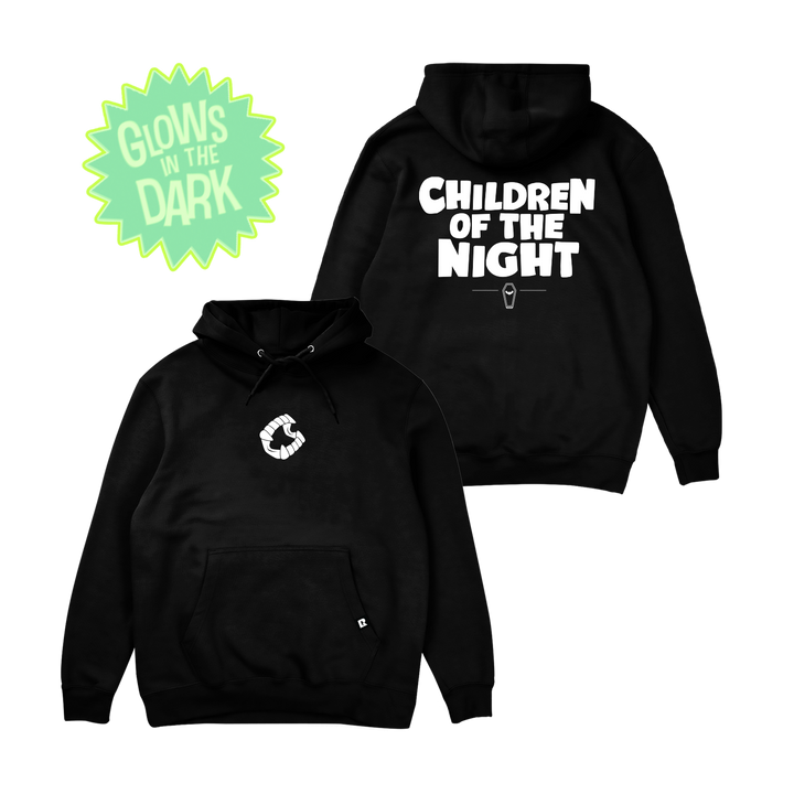 Retrokid Originals Vampire Glow Hoodie - Black
