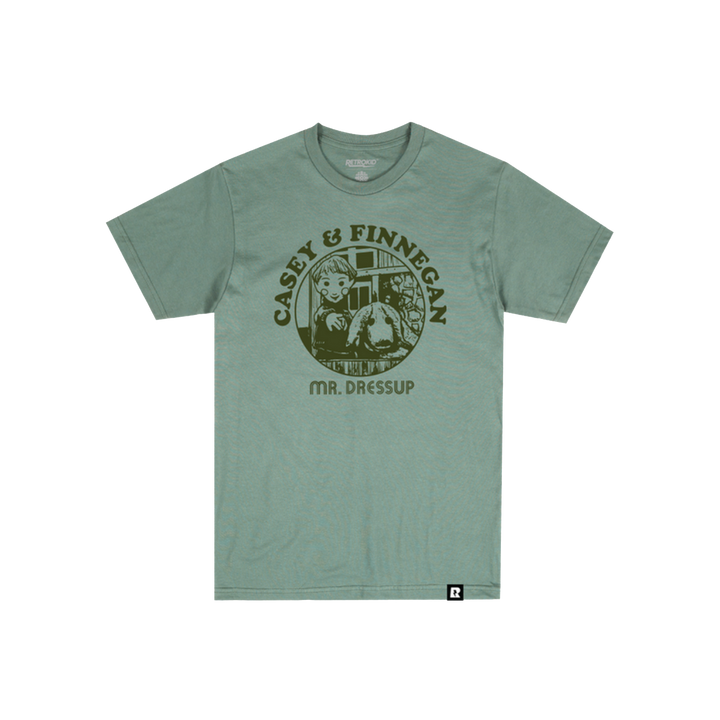CBC Mr.Dressup Casey & Finnegan T-Shirt - Green