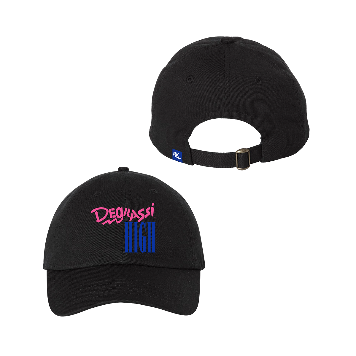 Degrassi Dad Hat Black Retrokid.ca