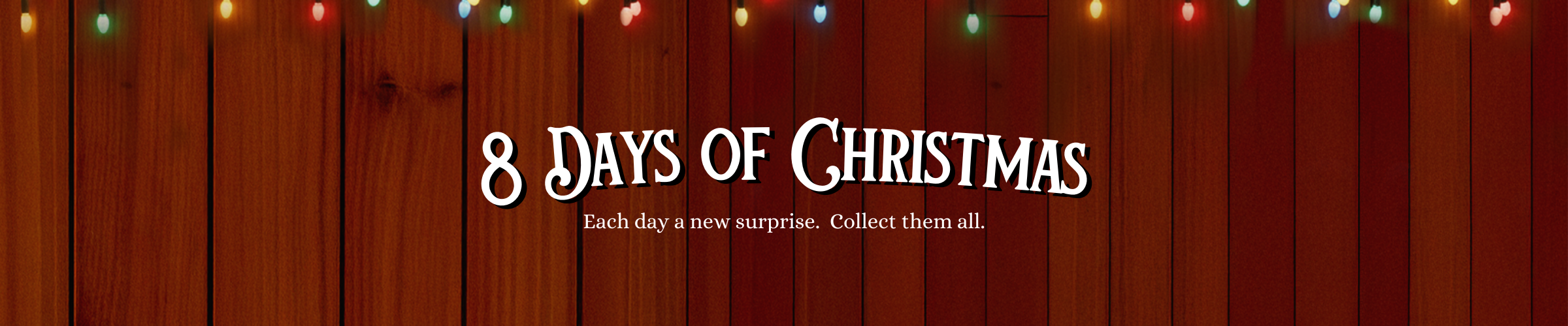 8 Days of Christmas Banner Image