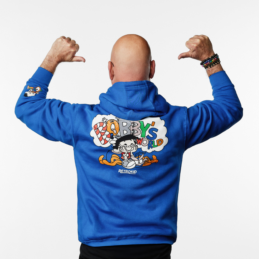 Bobby's World Logo Hoodie - Royal Blue