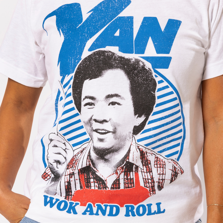 Wok With Yan Stephen Yan Wok and & Roll T-Shirt White