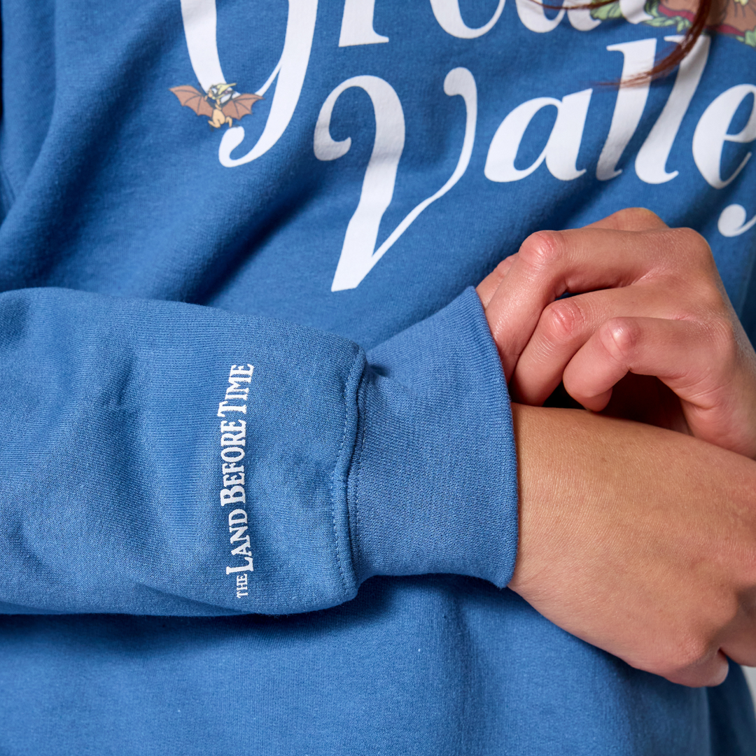 The Land Before Time Great Valley Crewneck - Indigo