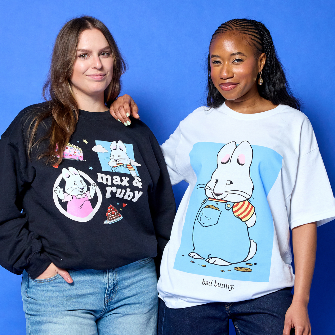 Nelvana Max & Ruby Bad Bunny T-Shirt - White