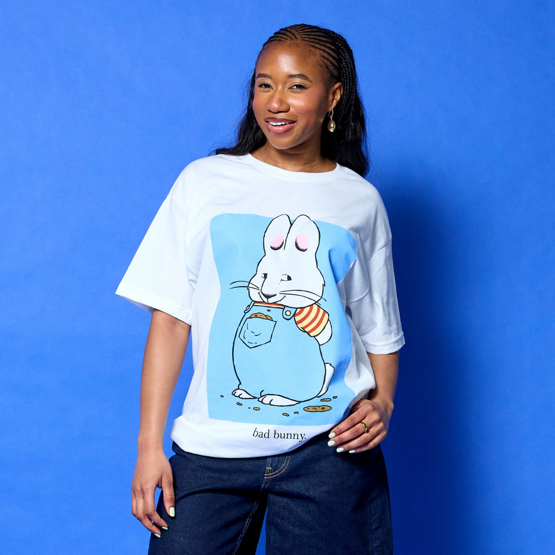 Nelvana Max & Ruby Bad Bunny T-Shirt - White