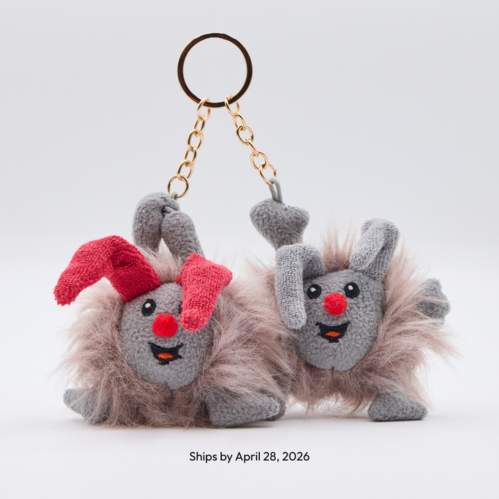 Big Comfy Couch Dustbunnies Bag Charm