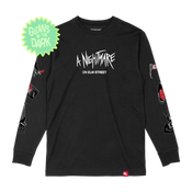 Nightmare On Elm Street Glow in the Dark Long Sleeve Retrokid